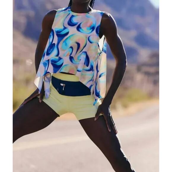 NWT Free People Movement Printed Tempo Tank | M - Picture 1 of 5